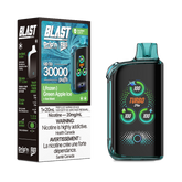 Buy now! Green Apple ice Drip'n fasta blast by envi disposable with 30000 puffs and type-c charging with 3 power modes. Available online and in store!